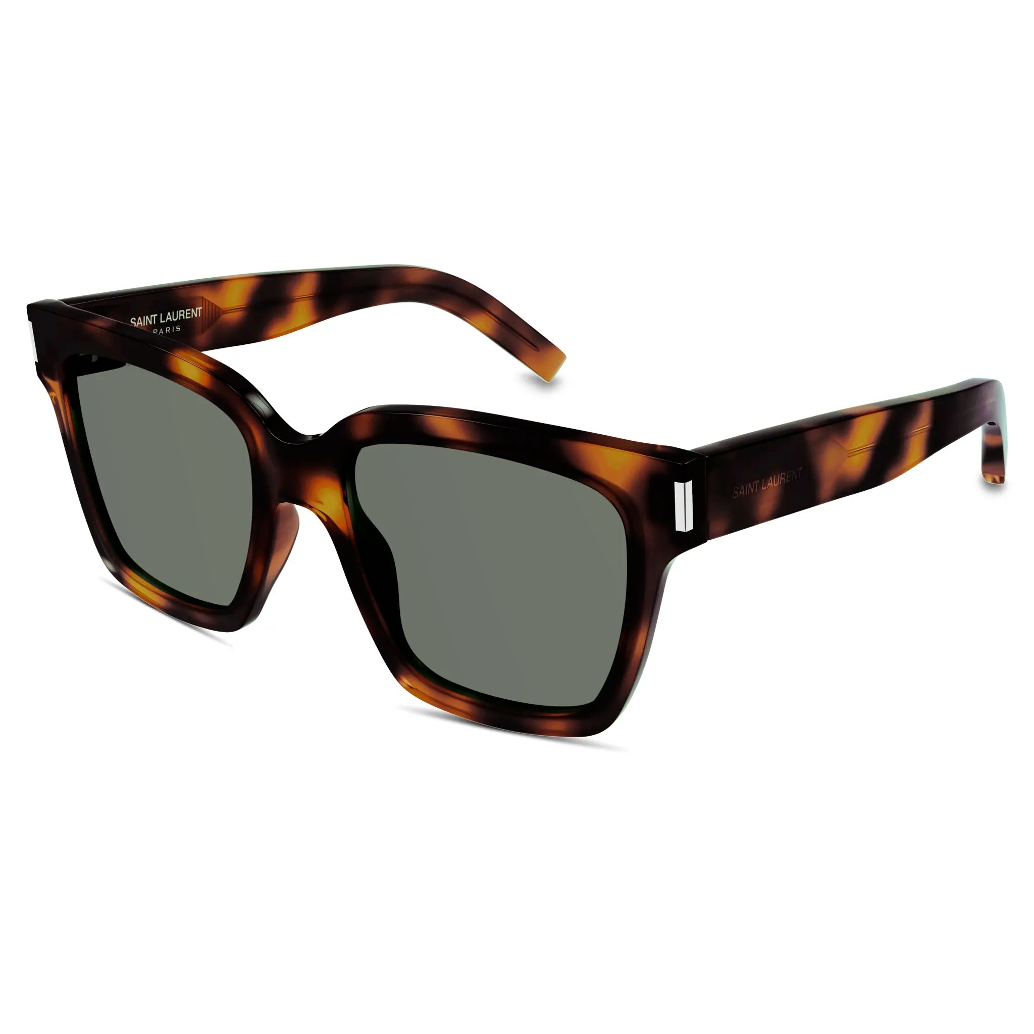 Front side view of Saint Laurent Sun SL 507 003 Havana Sunglasses